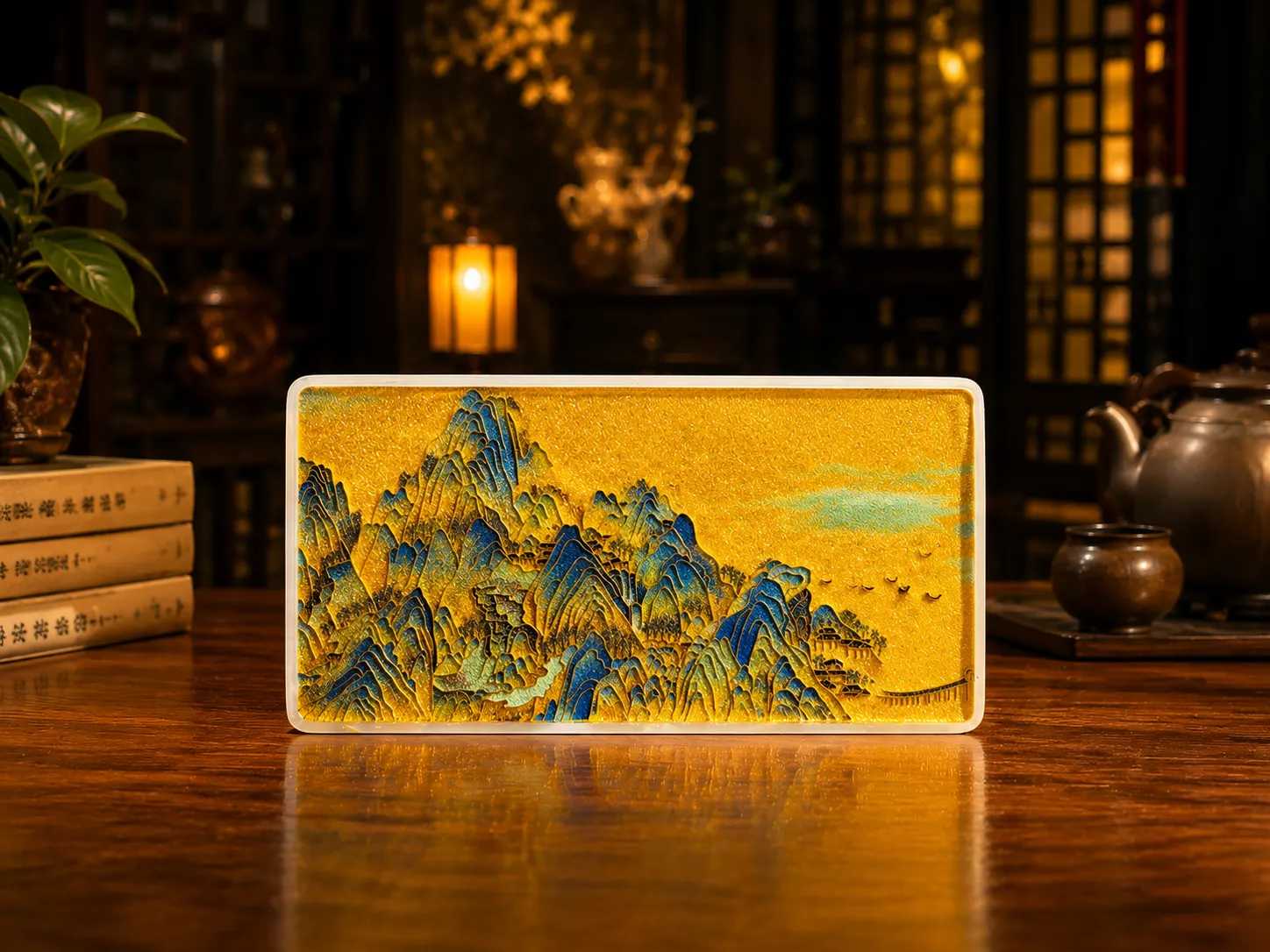 玉石 · 千里江山图