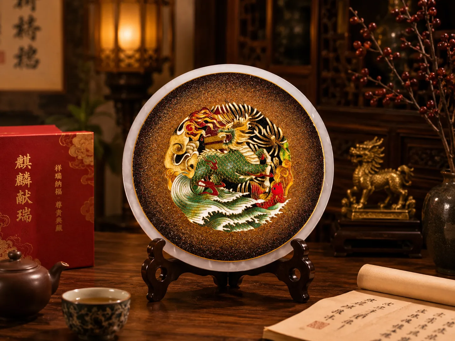 瑞兽 · 麒麟献瑞